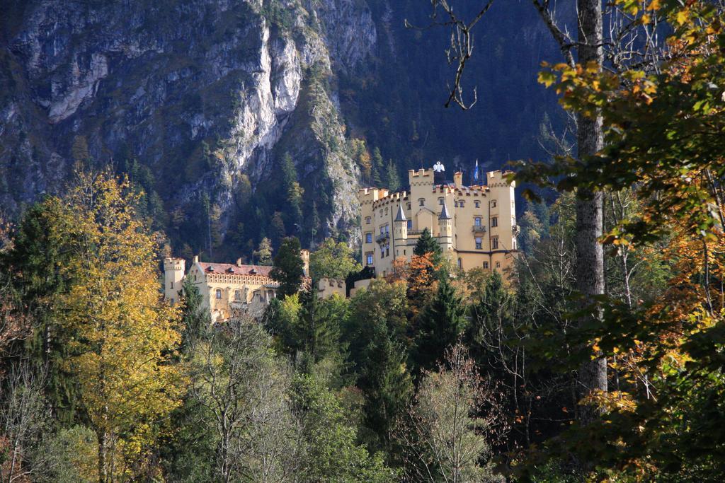 Hotel Garni Schlossblick Hohenschwangau Exterior foto