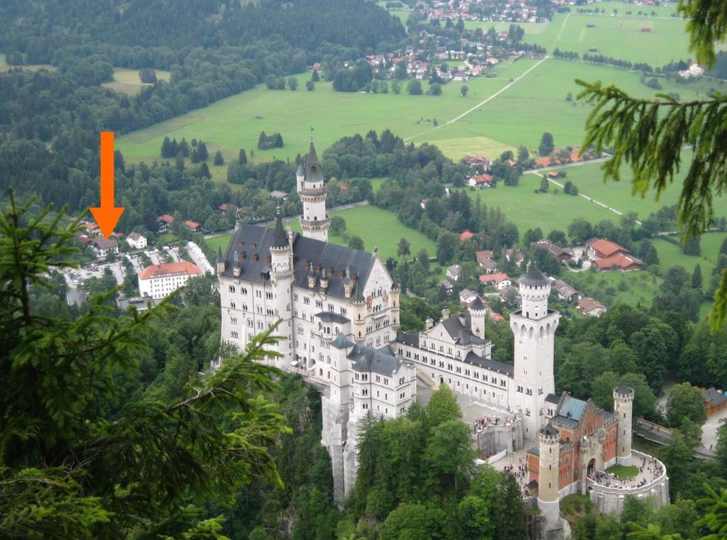 Hotel Garni Schlossblick Hohenschwangau Exterior foto